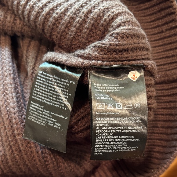 Dark Brown Button-Up Cardigan - Picture 5 of 5